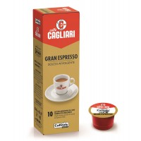10 Capsule CAFFITALY - CAGLIARI GRAN ESPRESSO