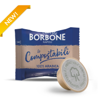 100 Capsule COMPOSTABILI Borbone Don Carlo Compatibili Lavazza A Modo Mio Miscela 100% Arabica