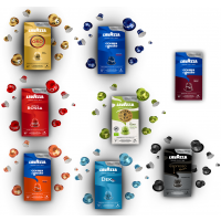 100 Capsule In Allumino Lavazza Compatibili Nespresso Gusti A Scelta