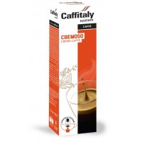 10 Capsule CAFFITALY - Ecaffe' CREMOSO - CAFFE' CREMA