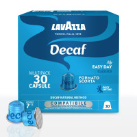 30 Capsule In Alluminio Lavazza Compatibili Nespresso Decaf