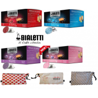 288 Capsule Caffè BIALETTI 4 Confezioni Da 72 Capsule Gusti A Scelta + Pochette In Omaggio