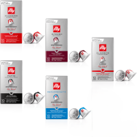 100 Capsule Compatibili Nespresso Illy 10 Confezioni Da 10 Capsule Gusti a Scelta