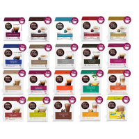 96 Capsule NESCAFE' DOLCE GUSTO 6 Confezioni Da 16 Capsule Gusti a Scelta