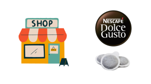 Dove compare Nescafé Dolce Gusto: capsule, cialde e decalcificante